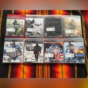 PlayStation 3 Video Game Collection
